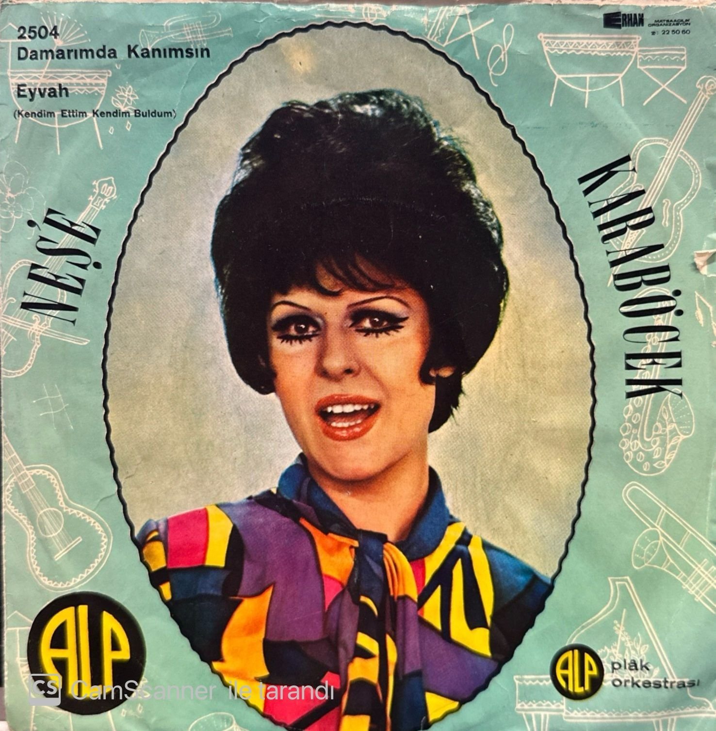 Neşe Karaböcek - Damarımda Kanımsın / Eyvah 45'lik