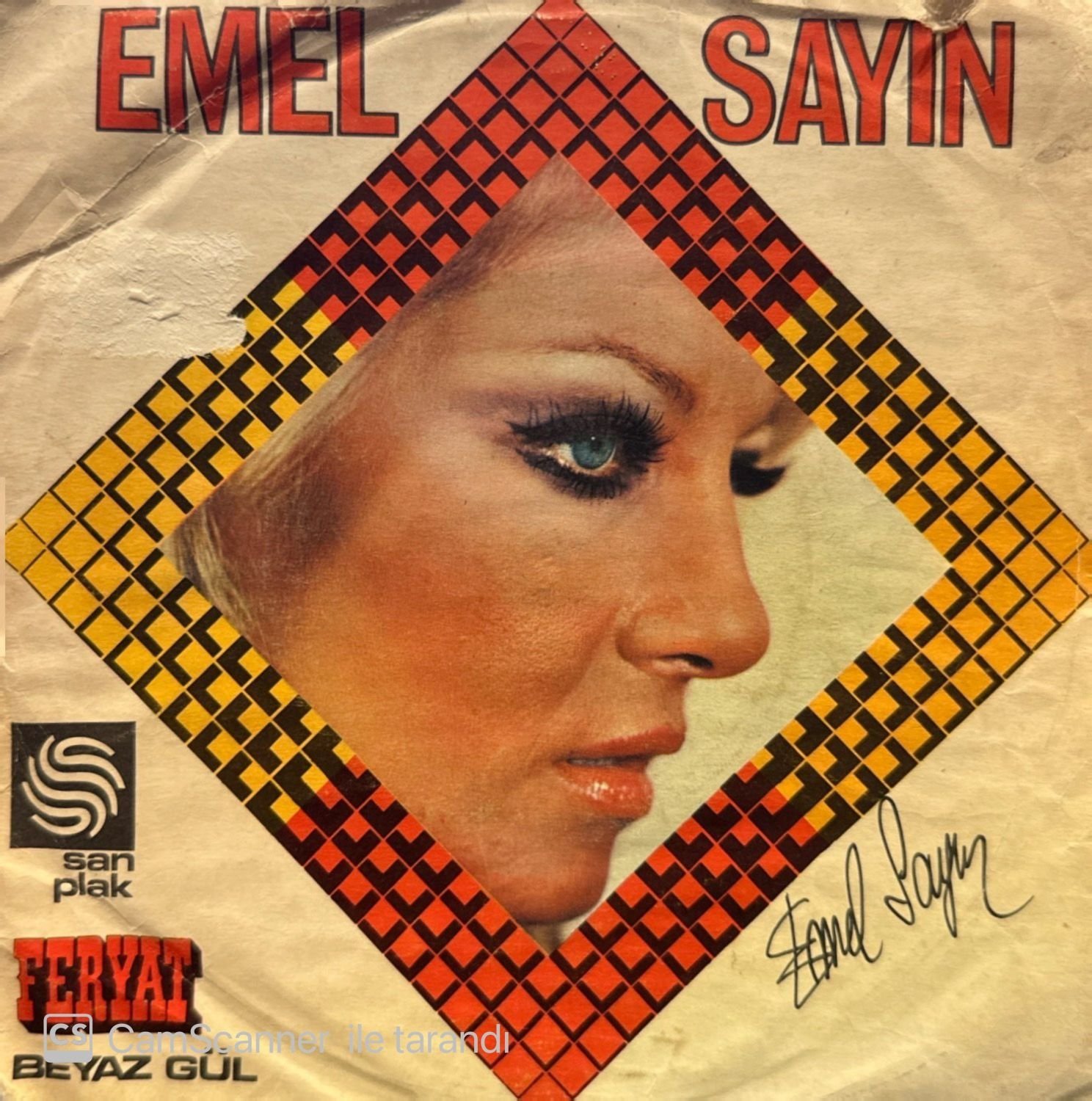 Emel Sayın - Feryat / Beyaz Gül 45'lik