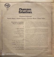 Chansons Entantines LP
