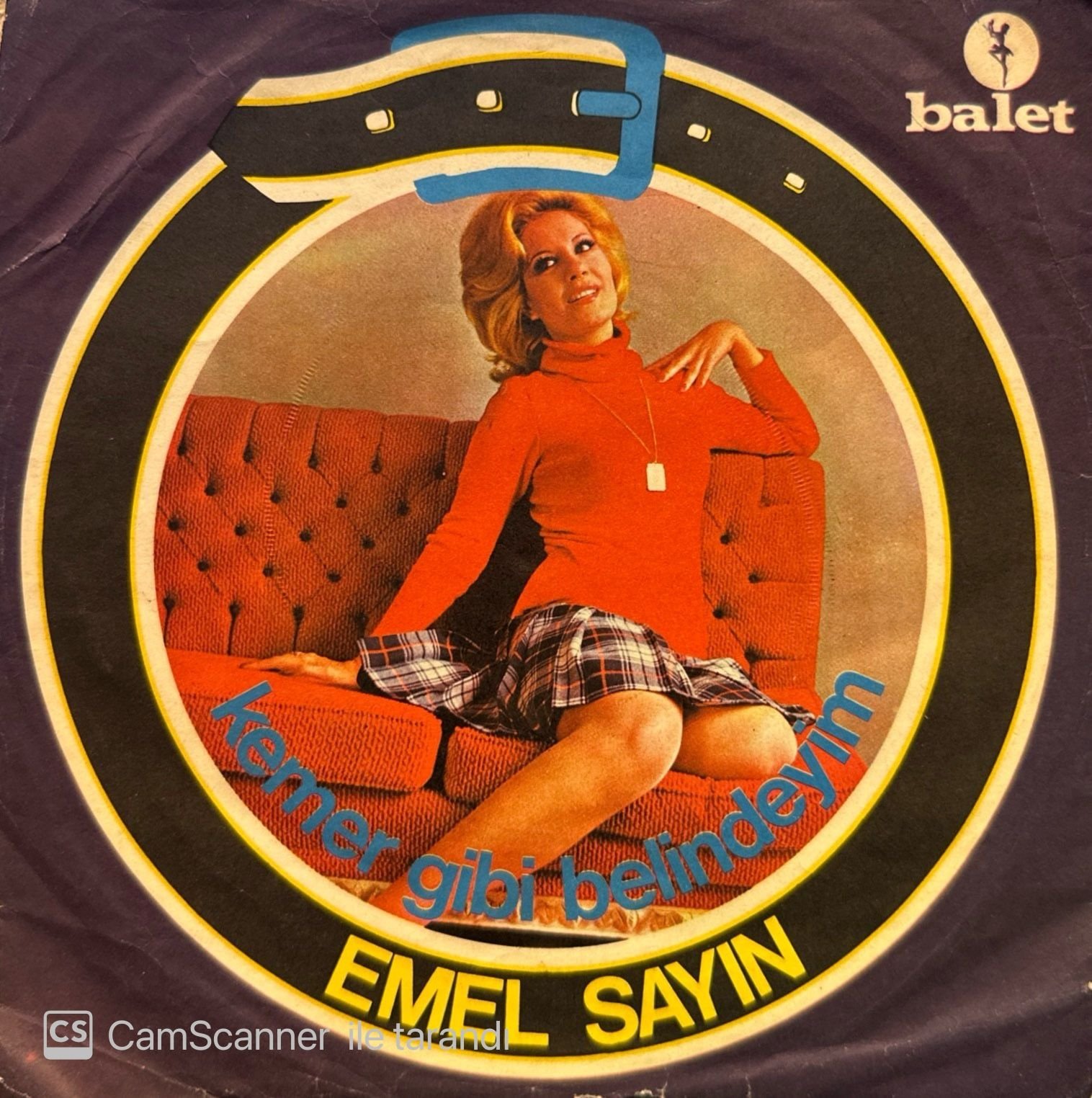 Emel Sayın - Kemer Gibi Belindeyim / Doymadım Sana 45'lik