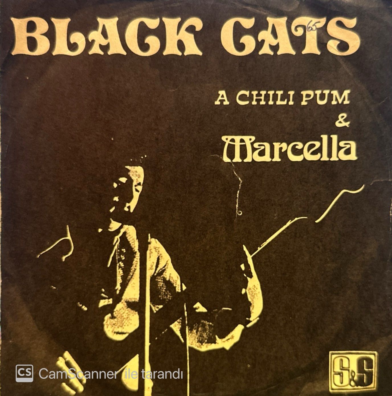 Black Cats - A Chili Pum / Marcella 45'lik