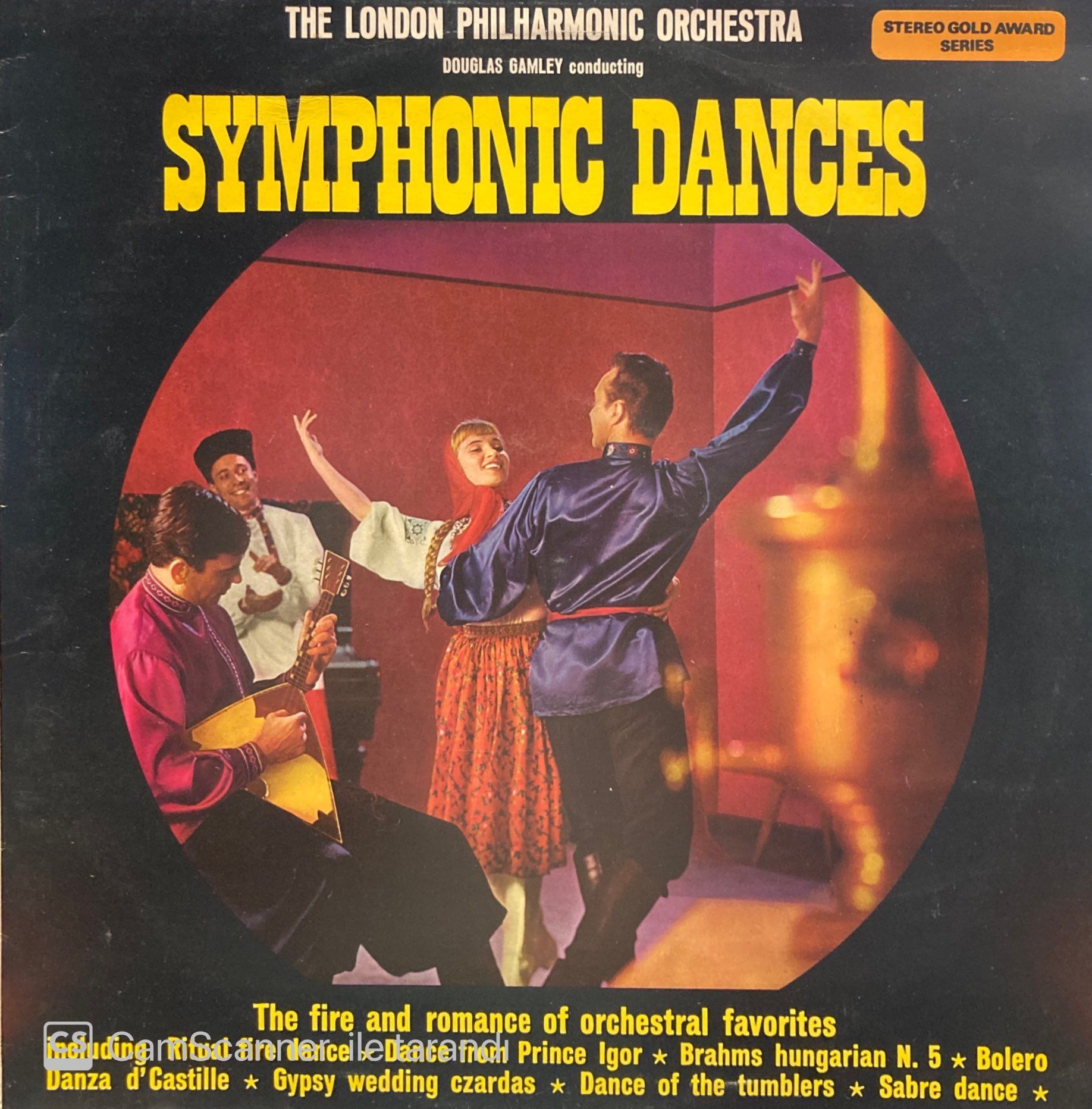 The London Philharmonic Orchestra Conducted By Douglas Gamley – Symphonic Dances LP
