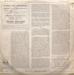 Beethoven*, Arturo Toscanini And The NBC Symphony Orchestra – Symphonie No. 4 En Si Bémol Majeur Op. 60 - Symphonie No. 5 En Ut Mineur Op. 67 LP