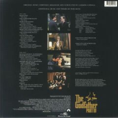 Carmine Coppola, Nino Rota – The Godfather Part III (Music From The Original Motion Picture Soundtrack) LP