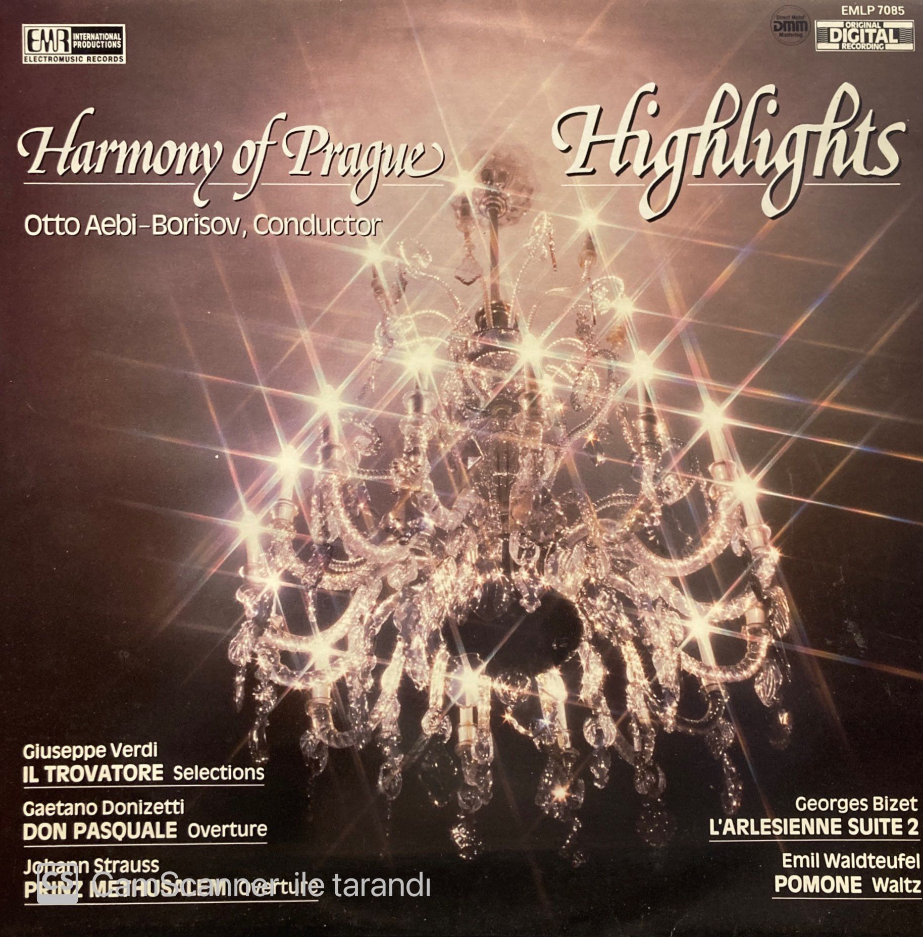 Harmony Of Prague*, Otto Aebi-Borisov*, Giuseppe Verdi, Gaetano Donizetti, Johann Strauss*, Georges Bizet, Emil Waldteufel – Highlights LP