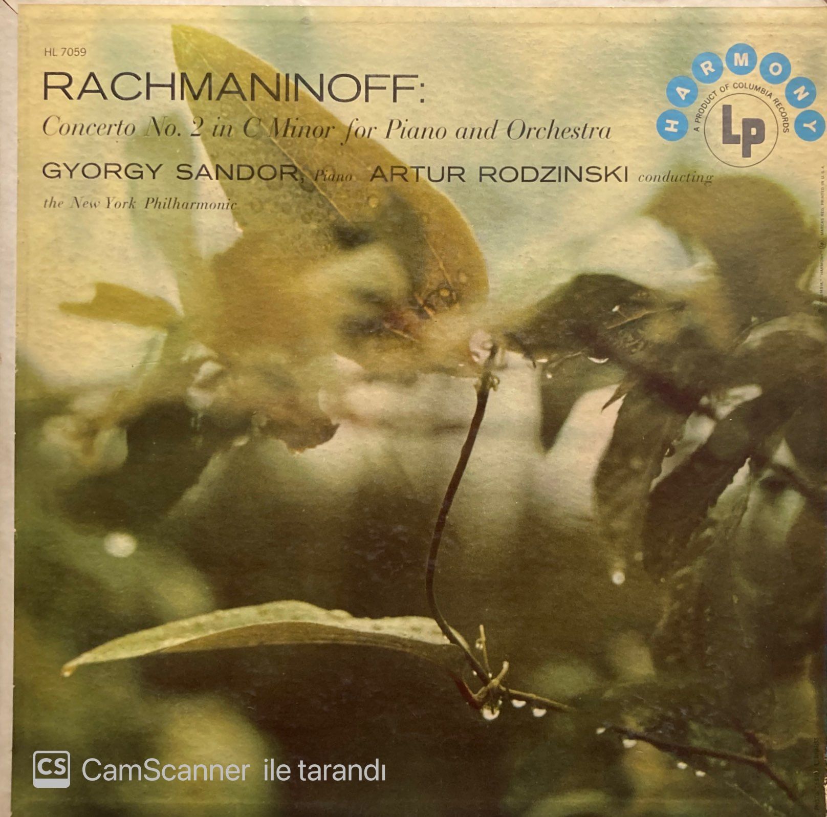 Rachmaninoff* / Gyorgy Sandor* With Artur Rodzinski Conducting The Philharmonic-Symphony Orchestra Of New York* – Concerto No. 2 In C Minor For Piano And Orchestra Opus 18 LP