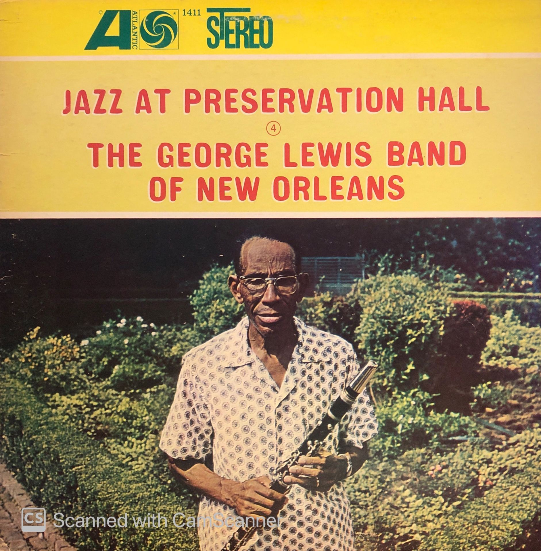 The George Lewis Band Of New Orleans – Jazz At Preservation Hall 4 LP
