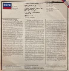 Mozart* - Vladimir Ashkenazy, Philharmonia Orchestra – Piano Concertos · Klavierkonzerte No.23, K.488 · No.27, K.595 LP