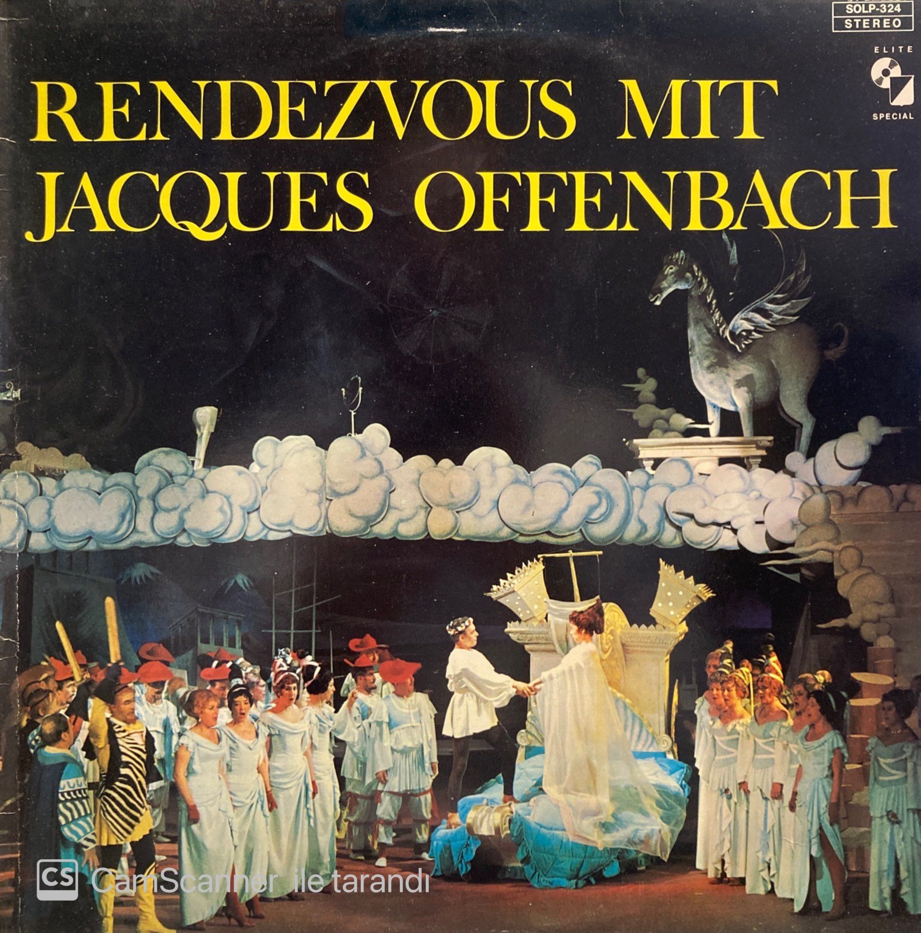 Jacques Offenbach – Rendezvous Mit Jacques Offenbach LP