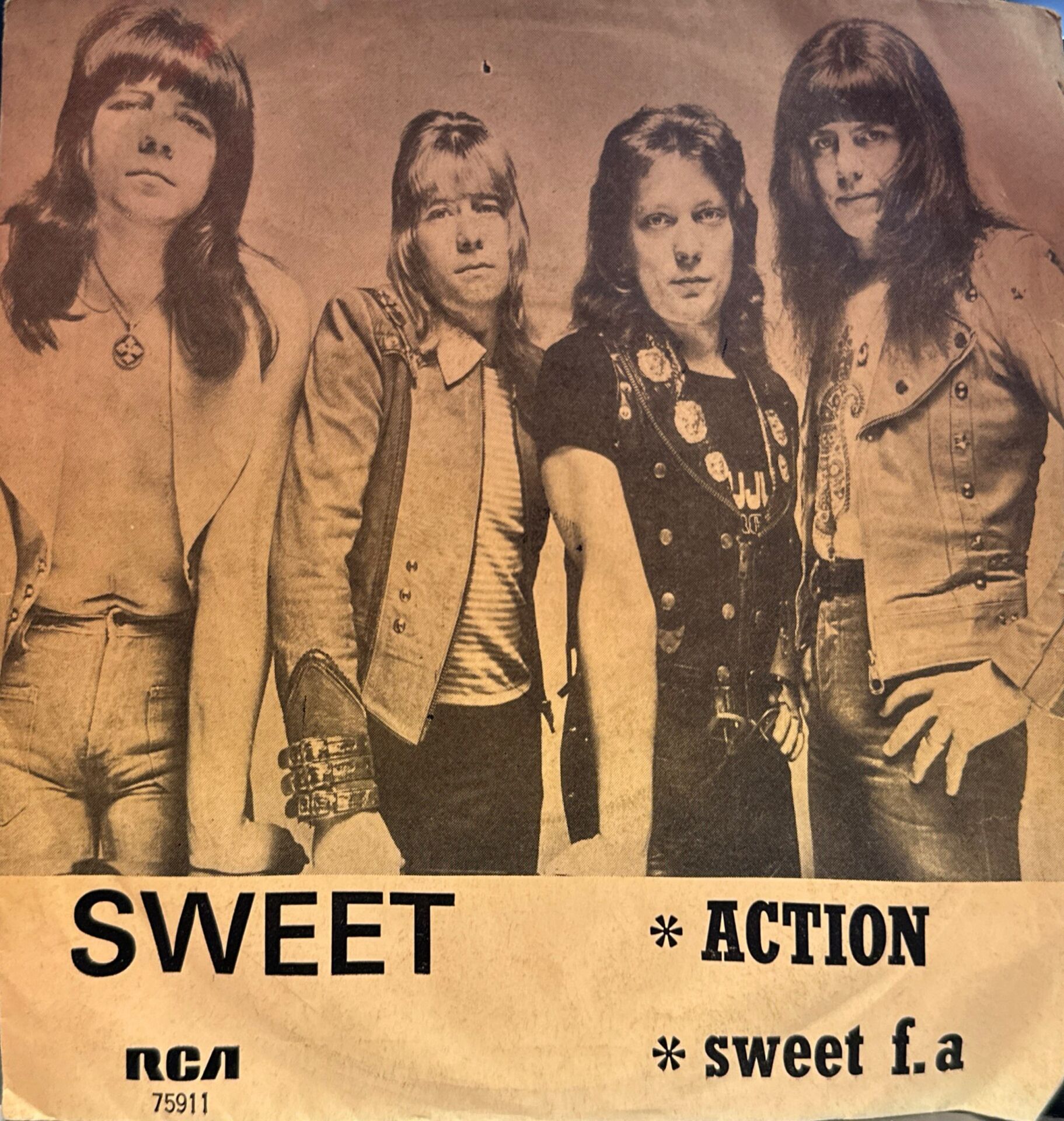 Sweet – Action / Sweet F.A 45'lik