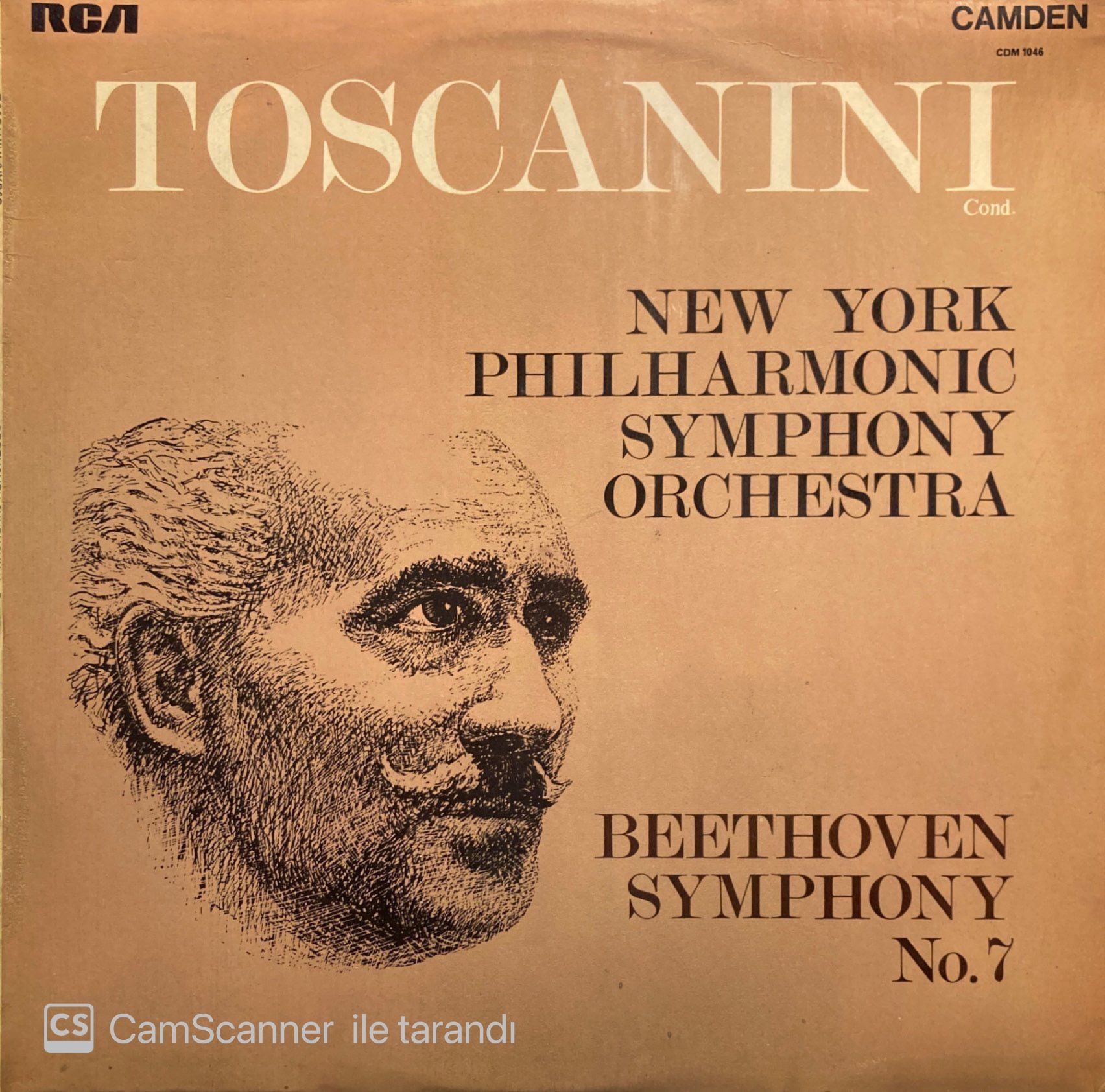 Beethoven* - Toscanini*, New York Philharmonic Symphony Orchestra* – Symphony No.7 In A Major Op.92 LP
