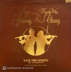 James Galway, Kyung-Wha Chung, Bach* With Phillip Moll And Moray Welsh – Trio Sonatas BWV 1038 1039 & 1079 LP