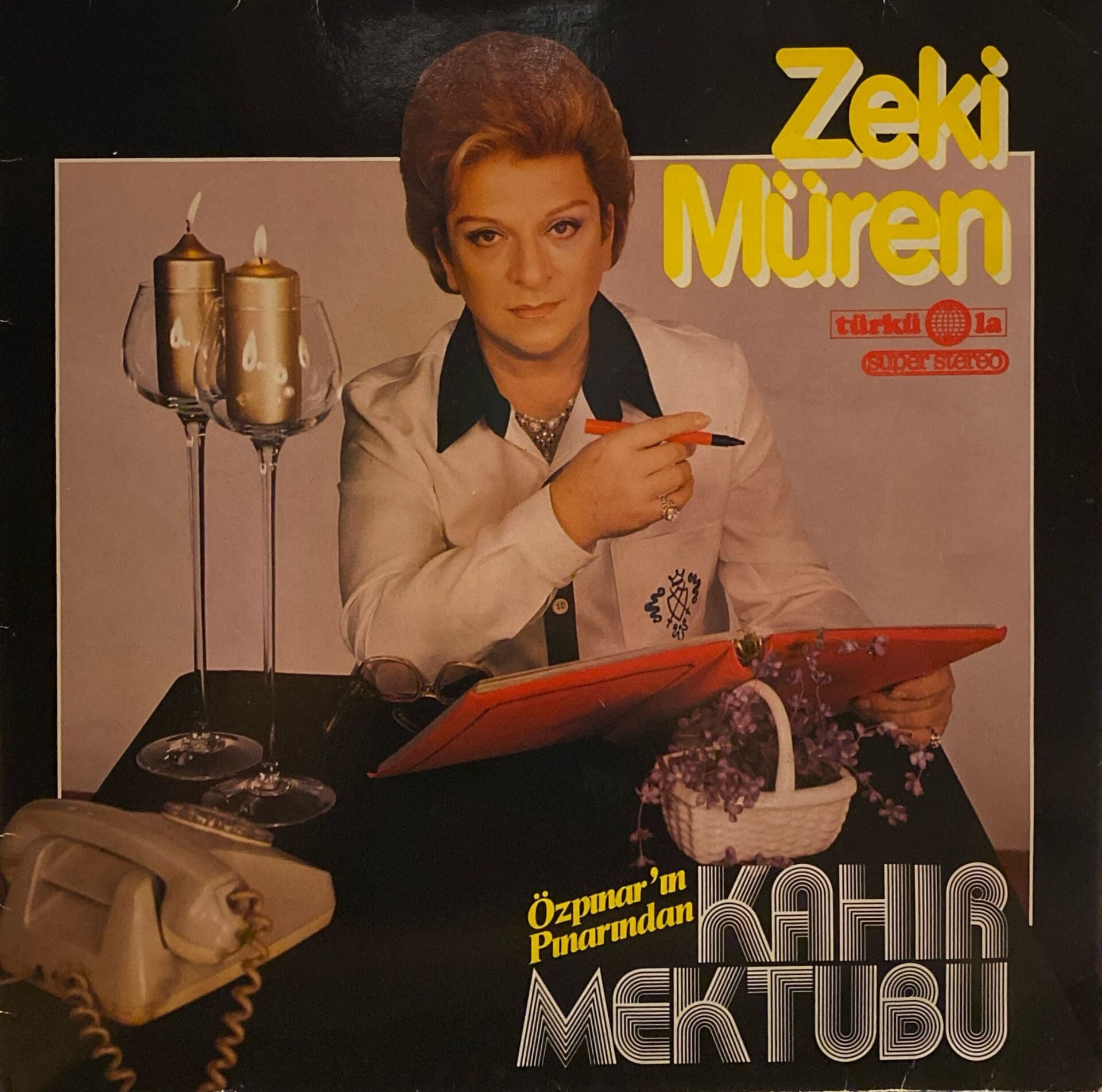 Zeki Müren – Özpınar'ın Pınarından Kahır Mektubu ( Alman Baskı ) LP