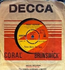 Mary Hopkin – Those Were The Days / Turn Turn Turn 45'lik