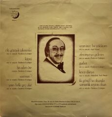 Özdemir Erdoğan – Ölü Gözüyle İzlenimler Ve Birkaç Ayrılık Şarkısı LP