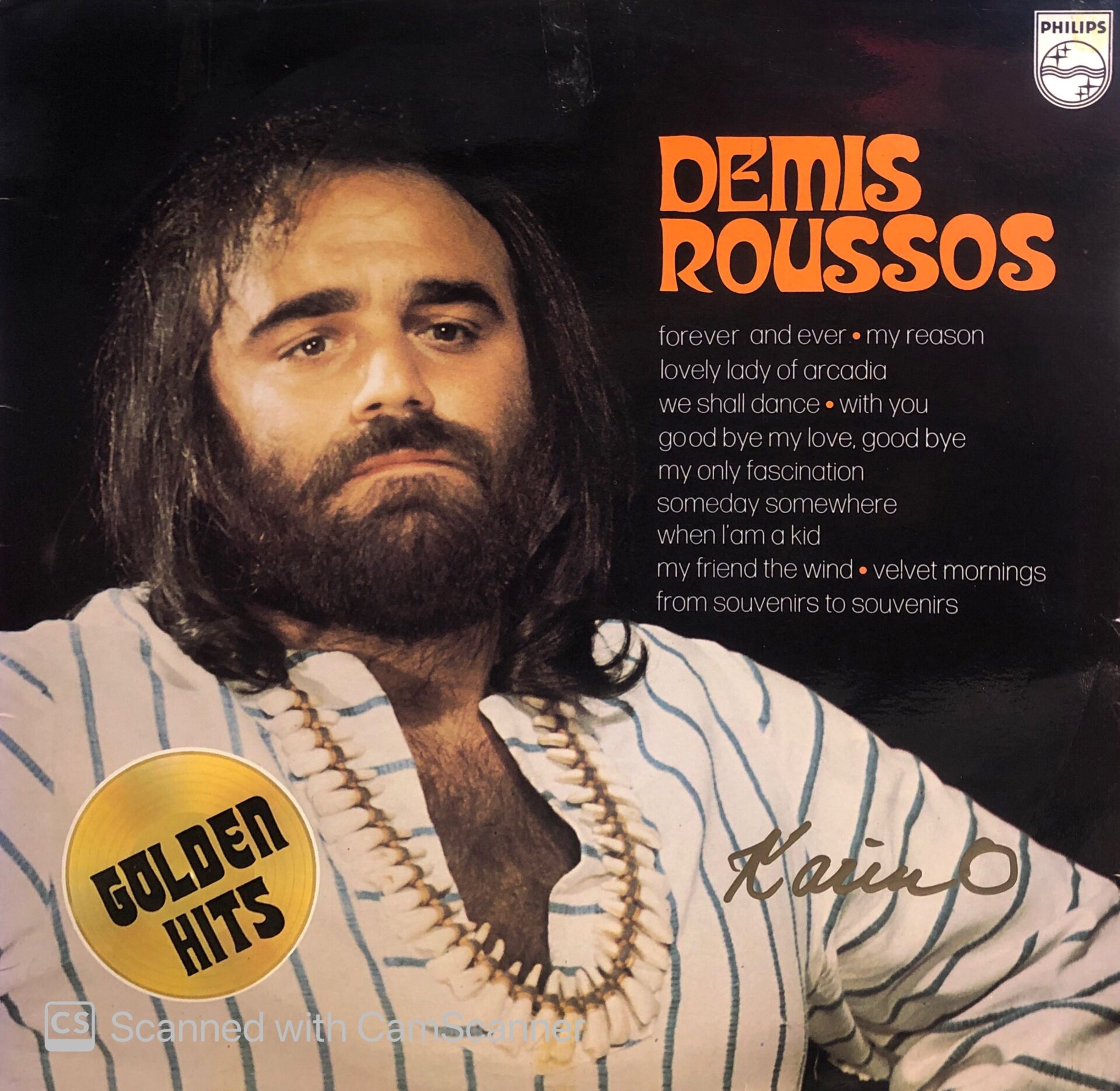 Demis Roussos – Golden Hits LP