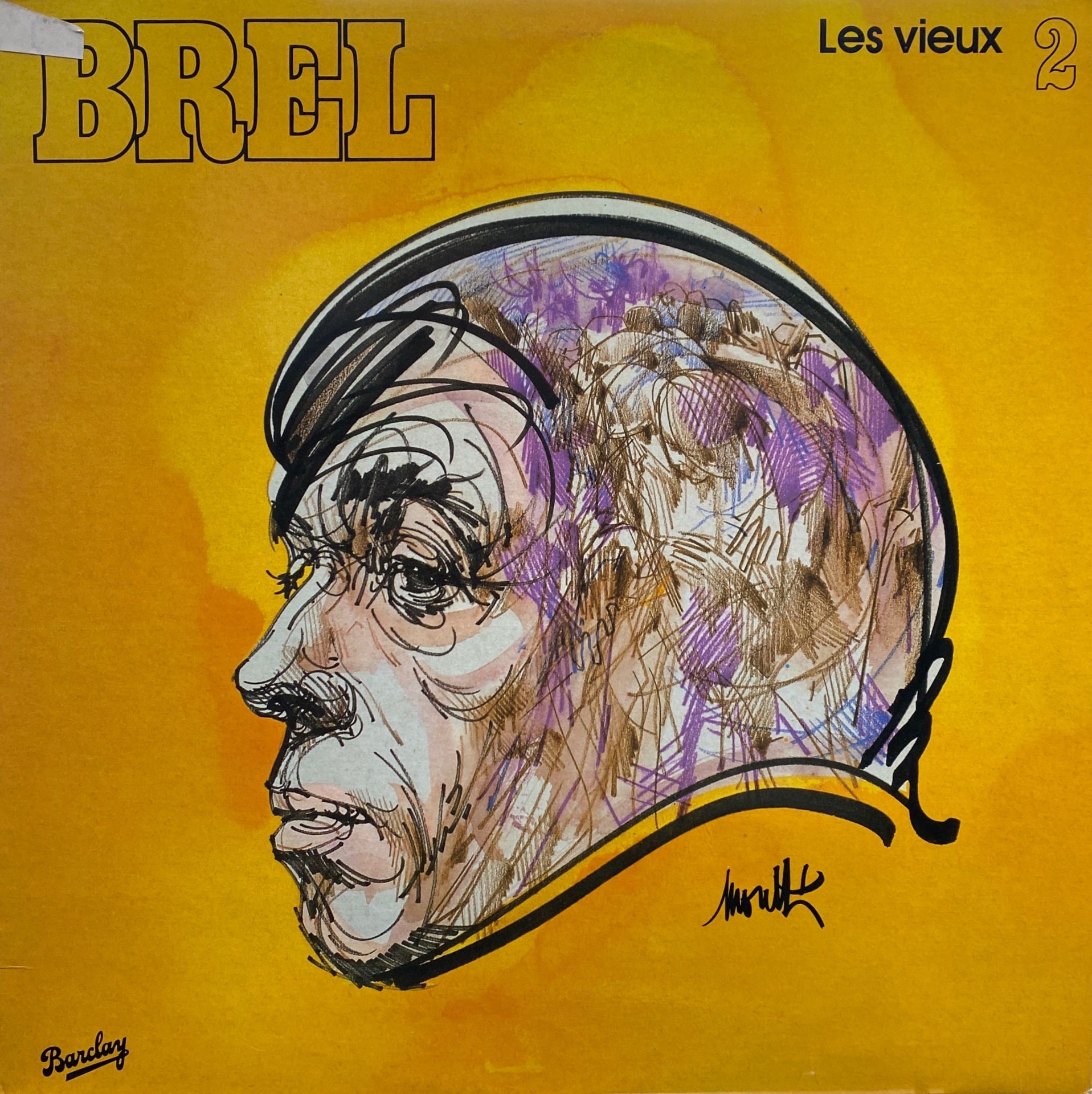 Jacques Brel – 2 - Les Vieux lp
