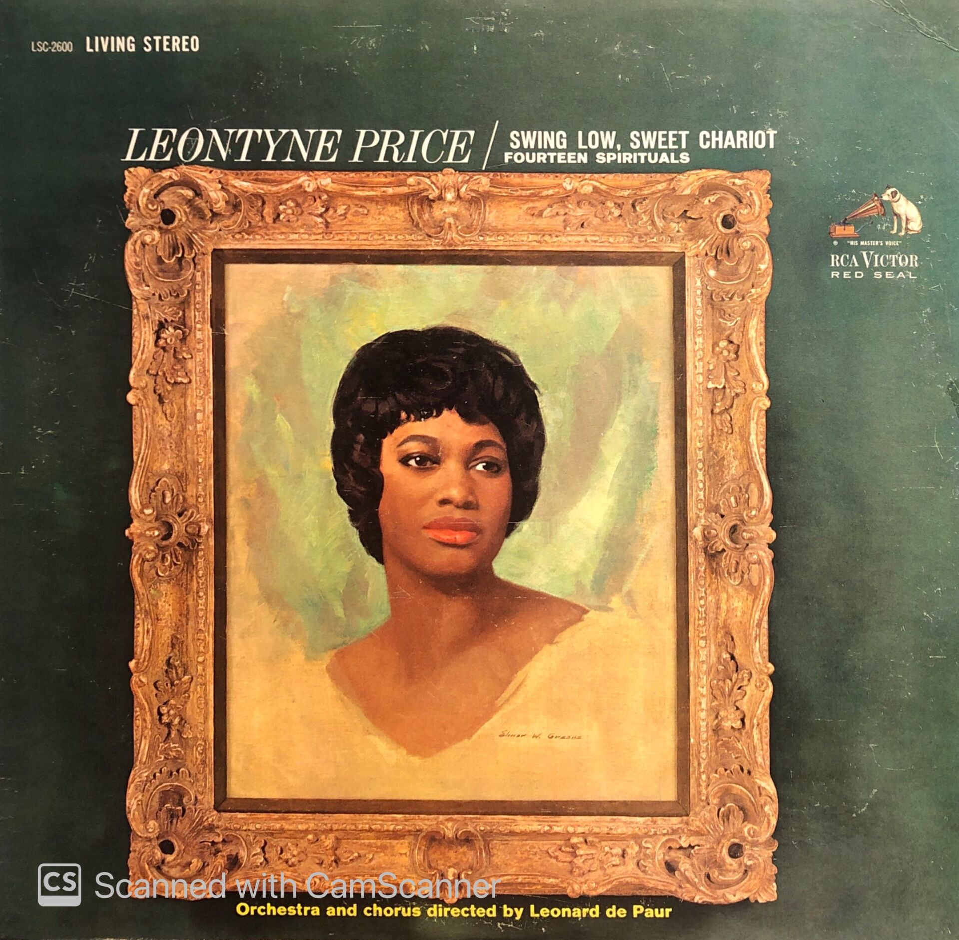 Leontyne Price – Swing Low, Sweet Chariot LP
