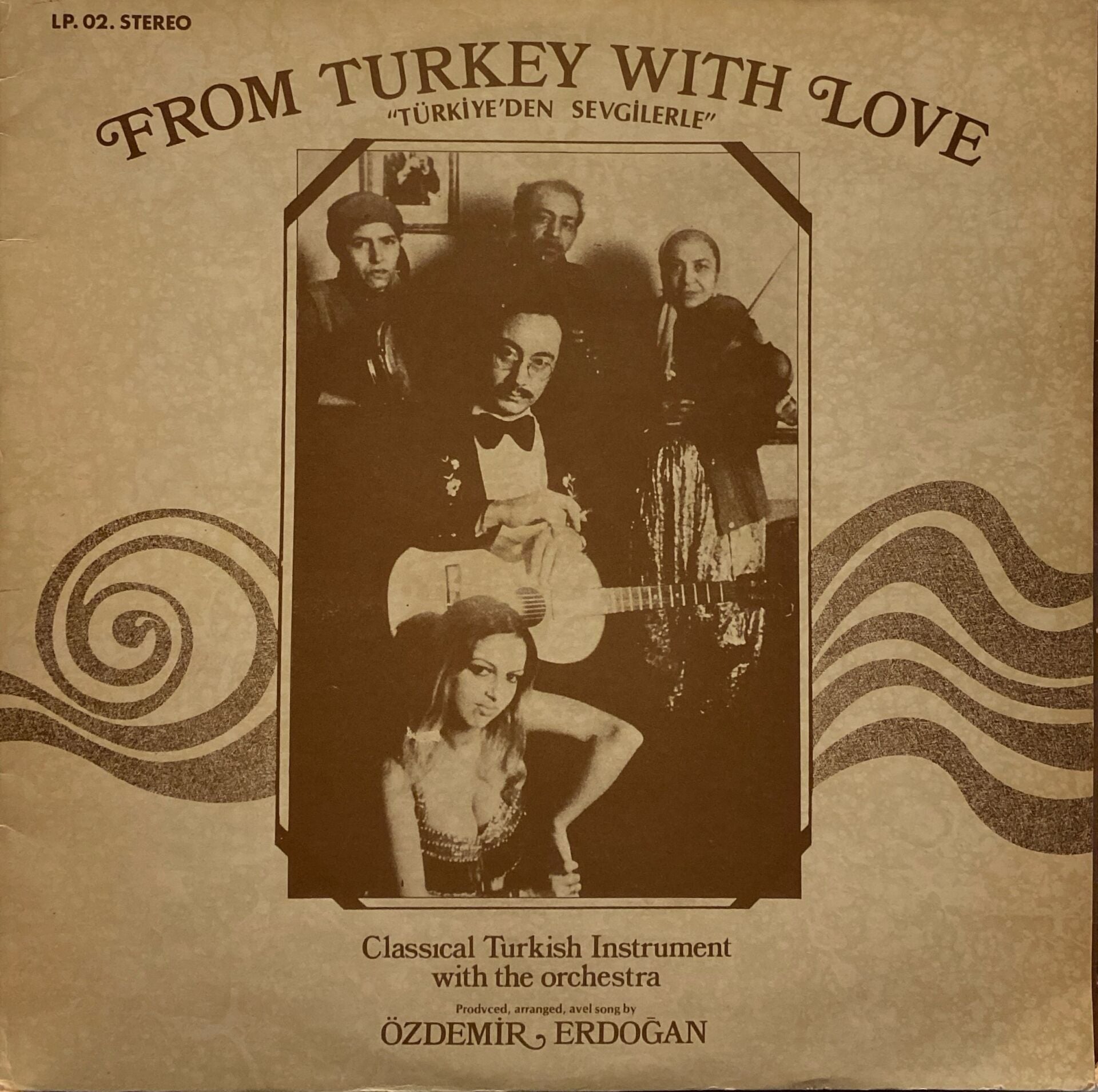 Özdemir Erdoğan – From Turkey With Love = Türkiye'Den Sevgilerle LP