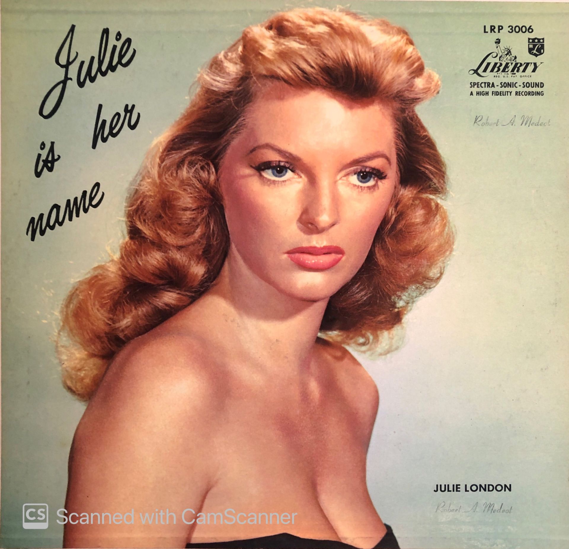 Julie London – Julie Is Her Name LP
