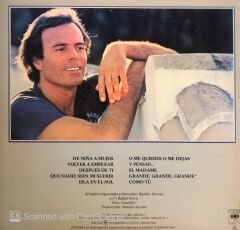 Julio Iglesias – De Niña A Mujer LP