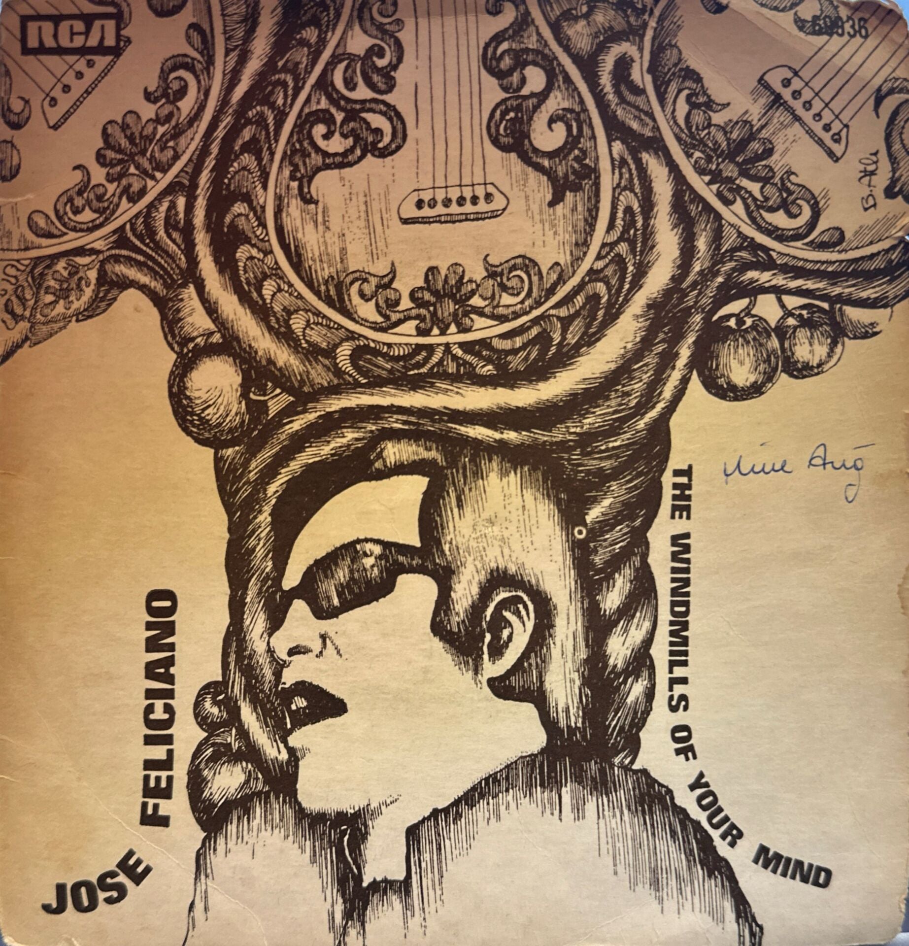 José Feliciano – The Windmills Of Your Mind 45'lik