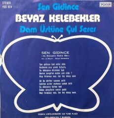Beyaz Kelebekler - Sen Gidince / Dam Üstüne Çul Serer 45'lik