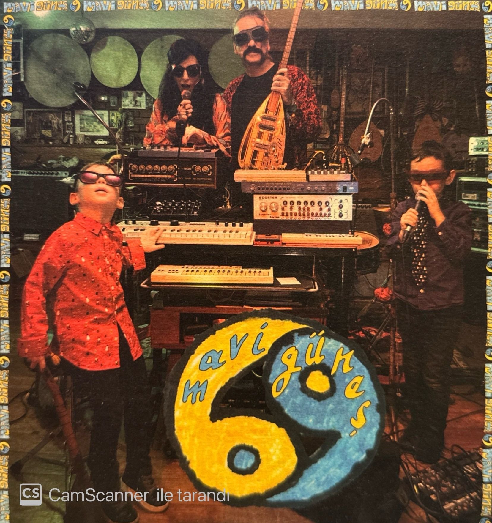 Murat Ertel -  ( Mavi Güneş 69 )  3 Çember / Yafta 45'lik