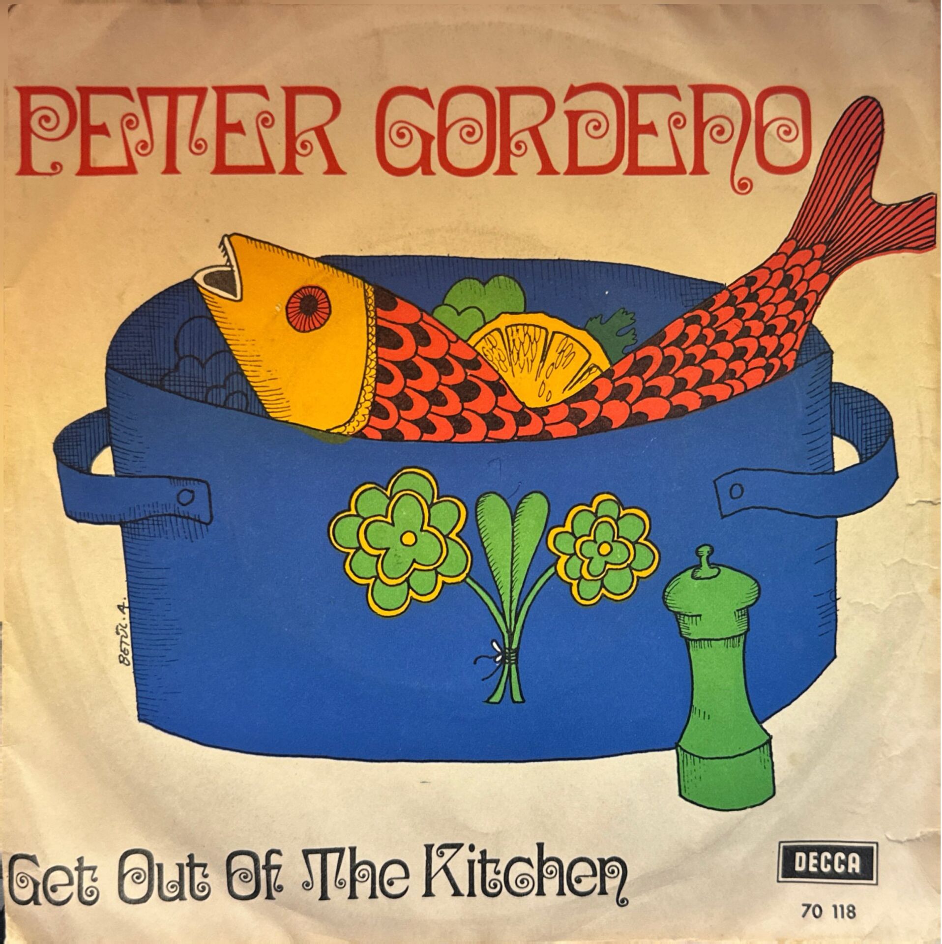 Peter Gordeno – Get Out Of The Kitchen / Mind Excursion 45'lik