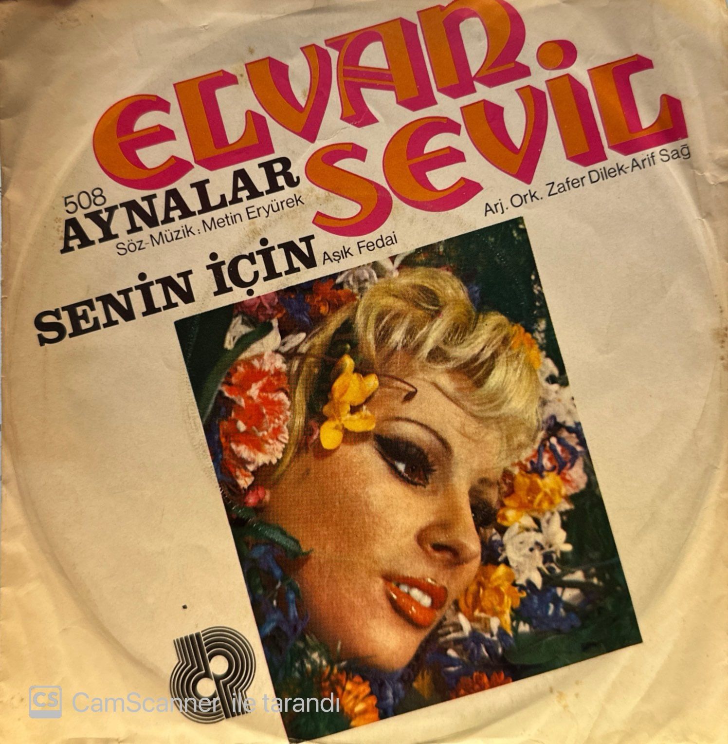 Elvan Sevil - Aynalar / Senin İçin 45'lik