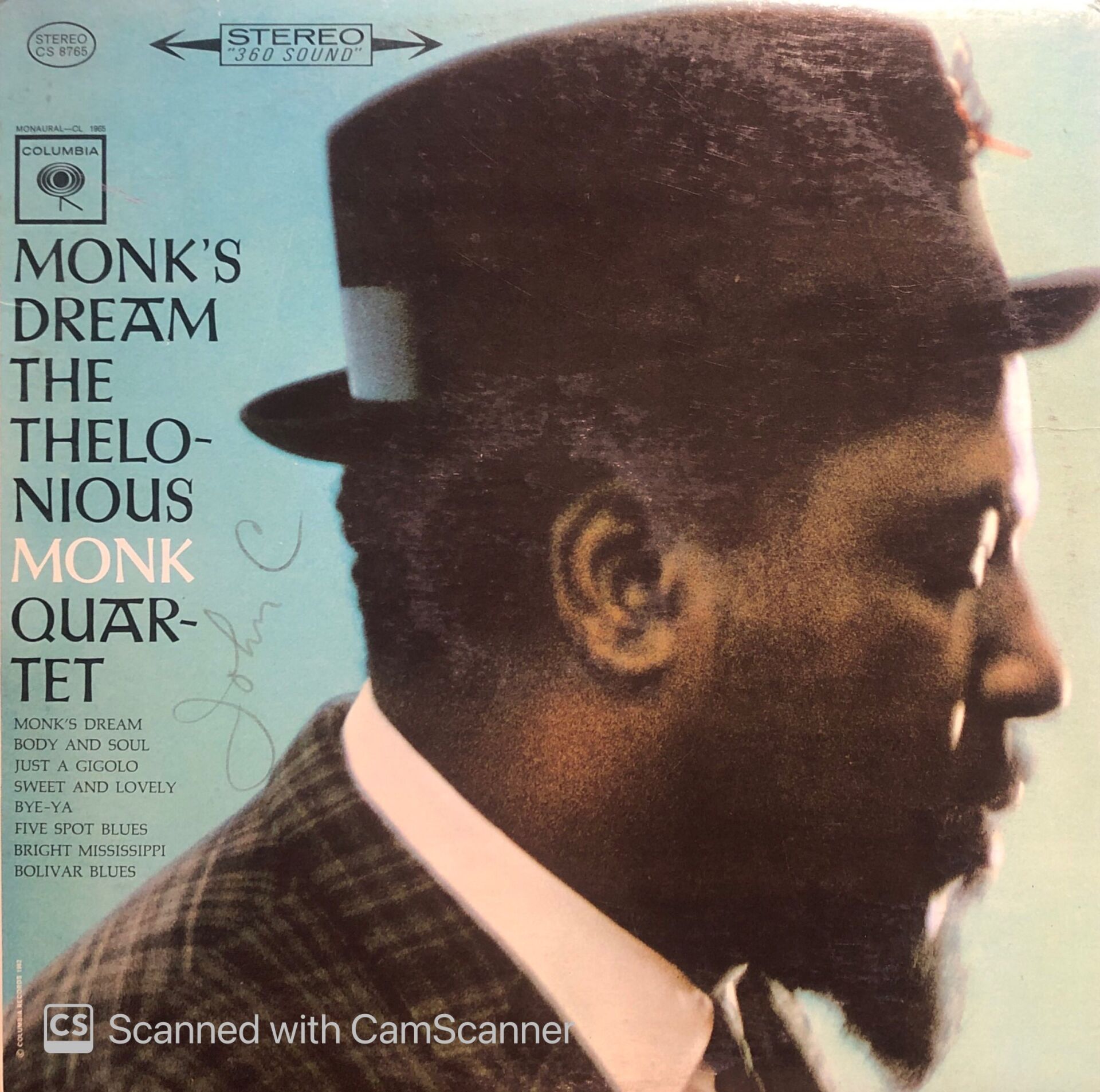 The Thelonious Monk Quartet – Monk’s Dream LP