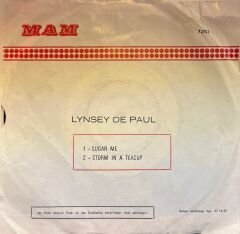 Lynsey De Paul – Sugar Me / Storm In A Teacup 45'lik