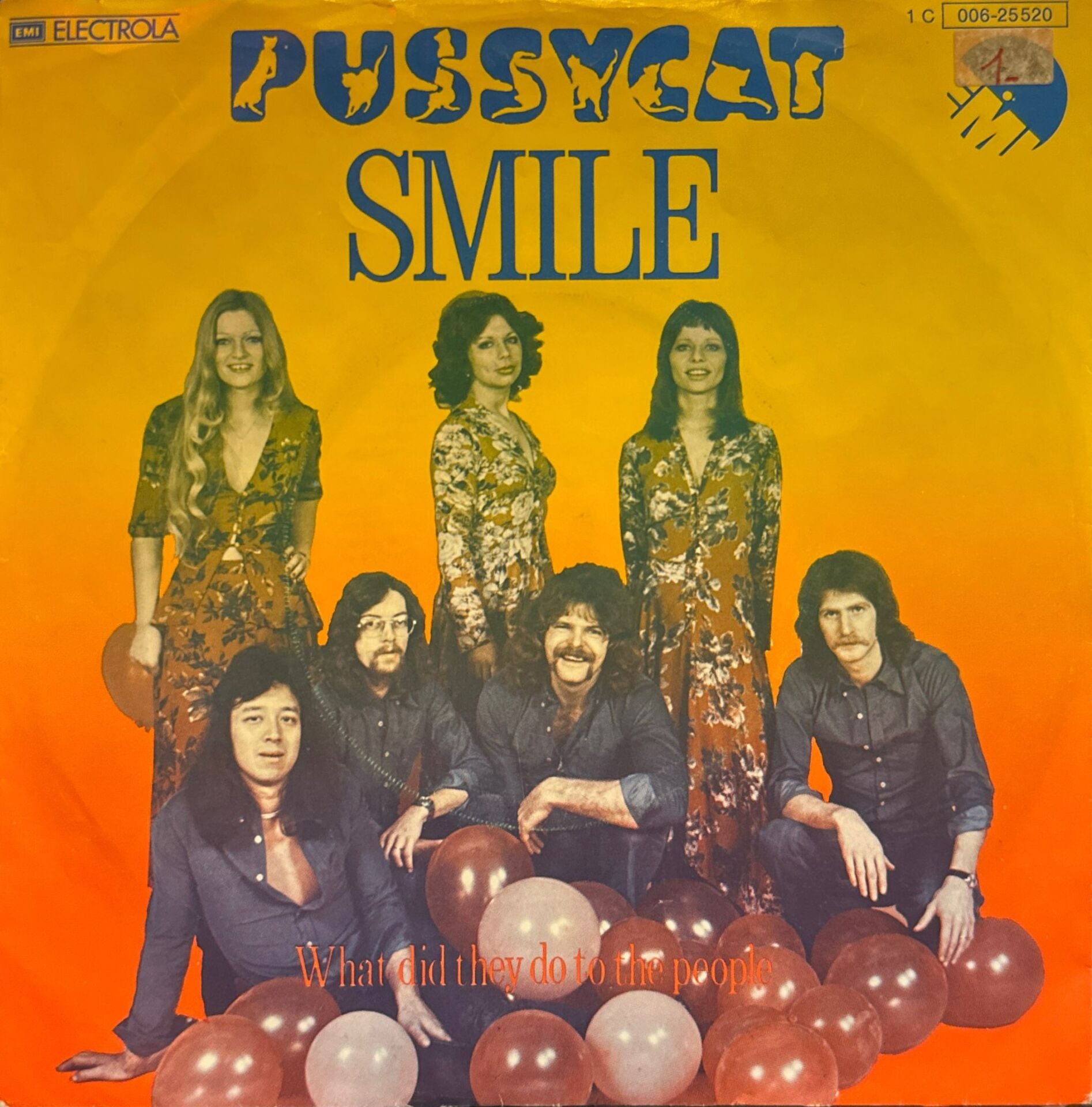 Pussycat – Smile / What Did They Do To The People 45'lik