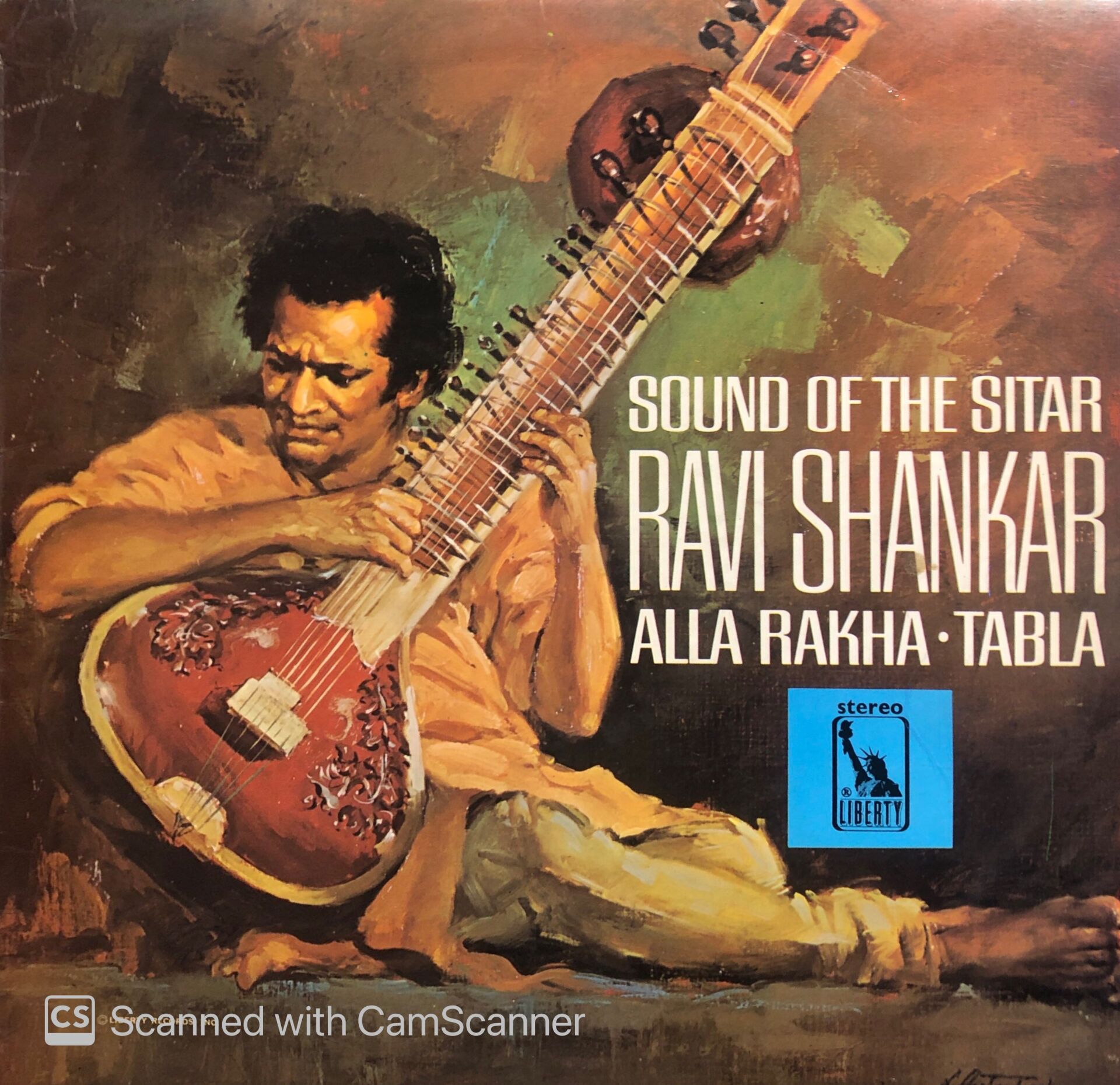 Ravi Shankar, Alla Rakha – Sound Of The Sitar LP