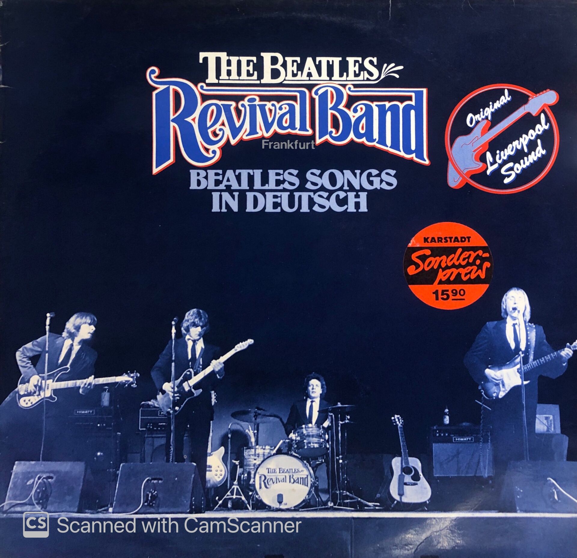 The Beatles Revival Band Frankfurt – Beatles Songs In Deutsch LP