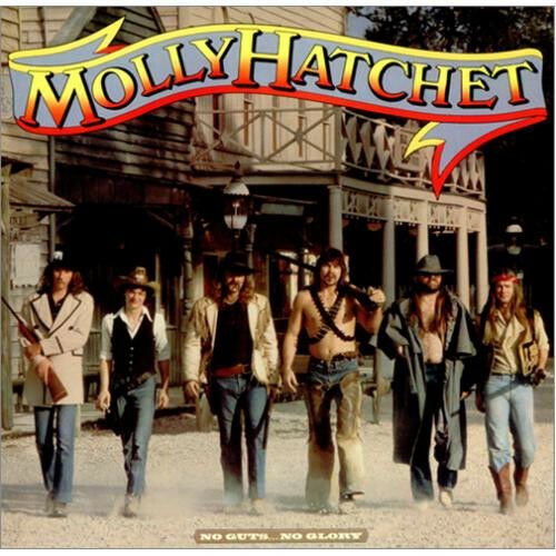 Molly Hatchet – No Guts No Glory ( Limites Blue Vinyl ) LP
