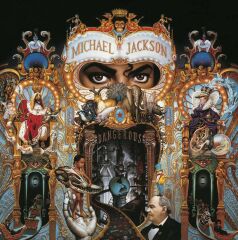 Michael Jackson - Dangerous (Limited Edition Red And Black Swirl Vinyl ) LP