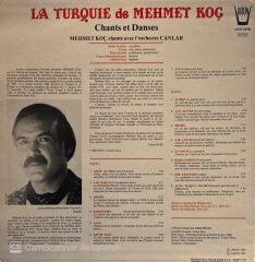 Mehmet Koç – La Turquie De Mehmet Koç (Chants Et Danses) LP