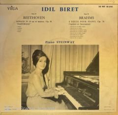 Idil Biret - Beethoven* / Brahms* – Sonate No.15 / 8 Pieces Pour Piano LP