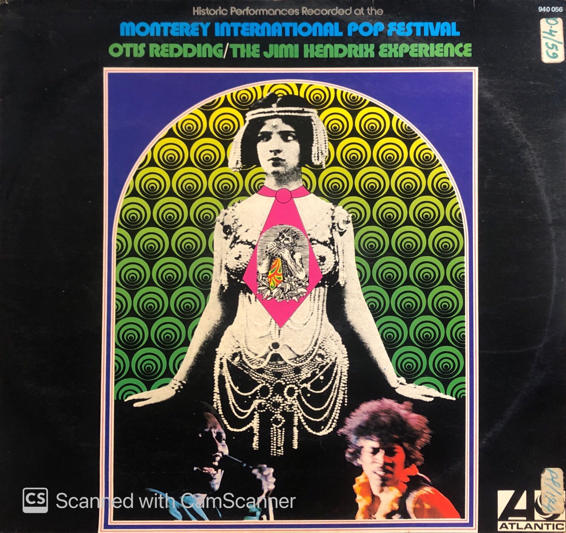 Otis Redding / The Jimi Hendrix Experience – Historic Performances Recorded At The Monterey International Pop Festival LP