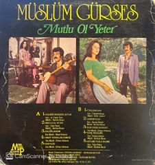 Müslüm Gürses – Mutlu Ol Yeter LP