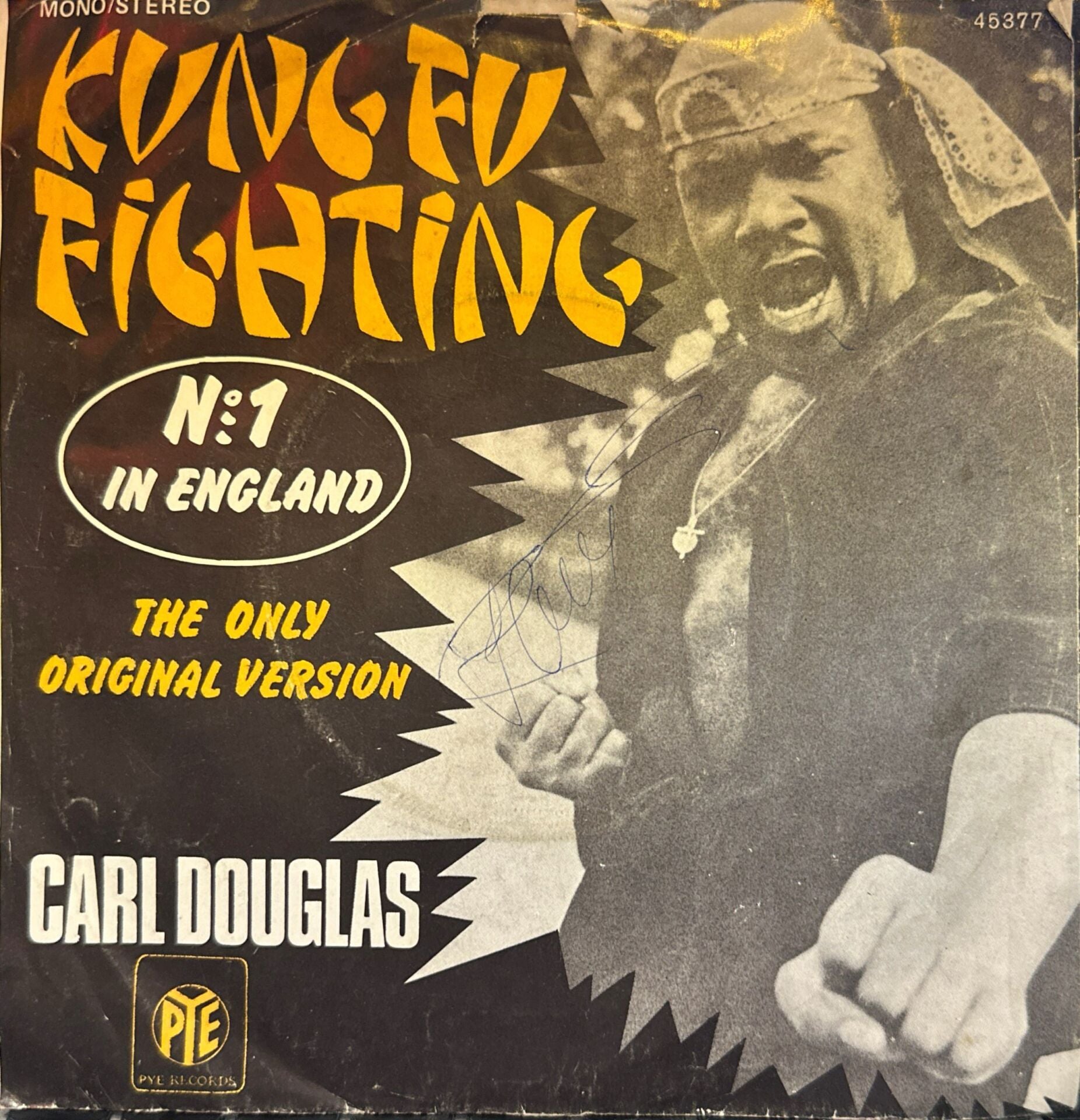 Carl Douglas – Kung Fu Fighting / Gamblin' Man 45'lik