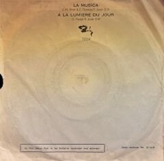 Patrick Juvet – La Musica / A La Lumiére Du Jour 45'lik