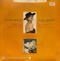 Madonna - La Isla Bonita 45'lik
