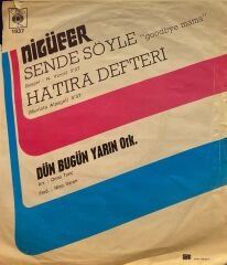 Nilüfer - Sen de Söyle / Hatıra Defteri 45'lik