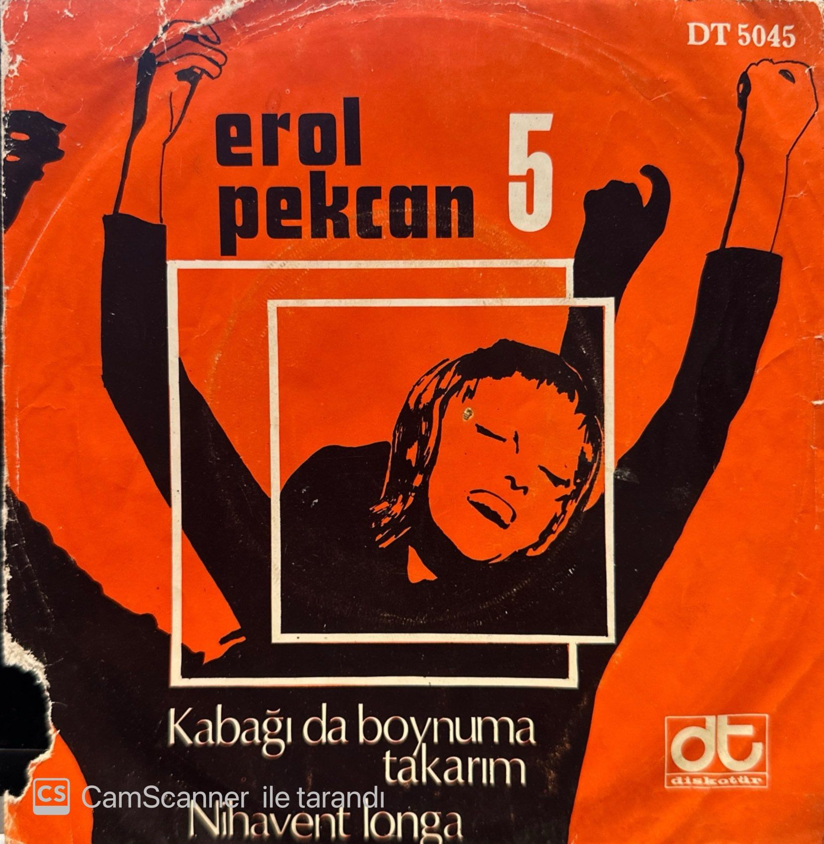 Erol Pekcan 5 – Kabağı Da Boynuma Takarım / Nihavent Longa 45'lik