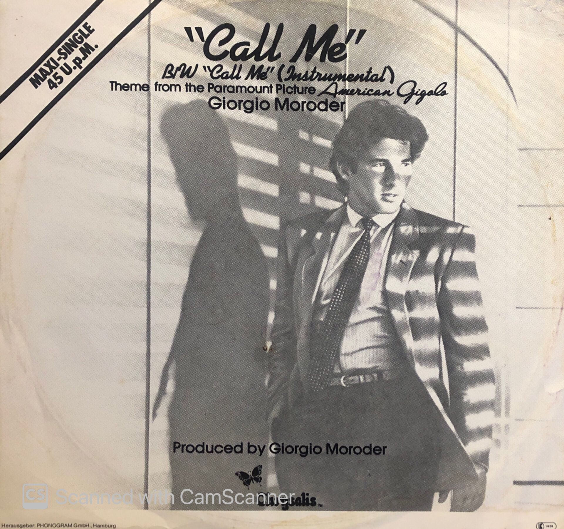 Blondie / Giorgio Moroder – Call Me MAXI