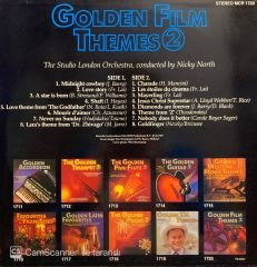 The London Studio Orchestra – Golden Film Themes 2 LP