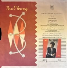 Paul Young – Come Back And Stay (Single Remix Version) / 	Yours 45'lik
