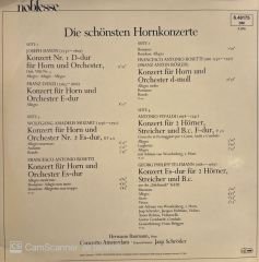 Die Schönsten Hornkonzerte LP